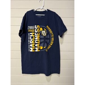 Marquette Golden Eagles Mens March‎ Madness 2022 Basketball T Shirt Size S